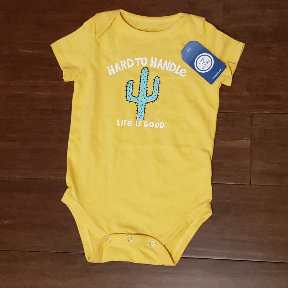 Unisex, Life is Good Onesie, 24 months